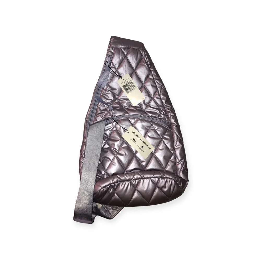 Vera Bradley Lavender Pearl Ultralight Essential Sling Backpack - NWT - Picture 5 of 16